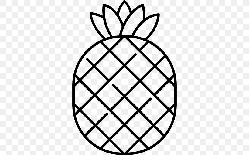 Drawing Pineapple, PNG, 512x512px, Drawing, Area, Black And White, Child, Food Download Free