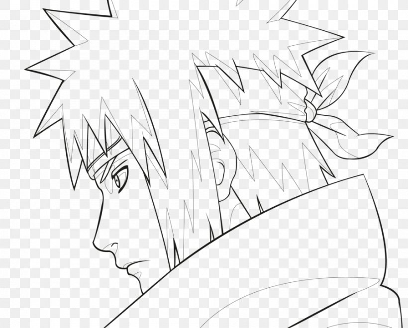 Minato Namikaze Naruto Uzumaki Line Art Kakashi Hatake Sasuke Uchiha, PNG, 900x725px, Watercolor, Cartoon, Flower, Frame, Heart Download Free