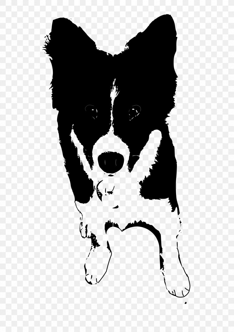 Border Collie Rough Collie Puppy Clip Art, PNG, 1697x2400px, Border Collie, Art, Black And White, Carnivoran, Cartoon Download Free