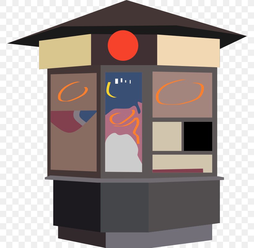 information booth clipart