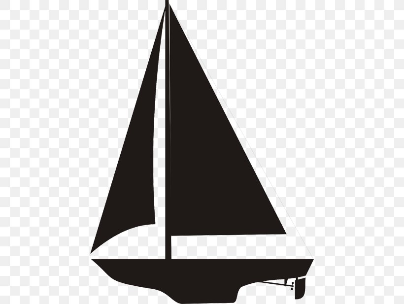 Sailboat Sloop Bermuda Rig Rigging, PNG, 455x617px, Sailboat, Bermuda Rig, Bermuda Sloop, Black And White, Boat Download Free