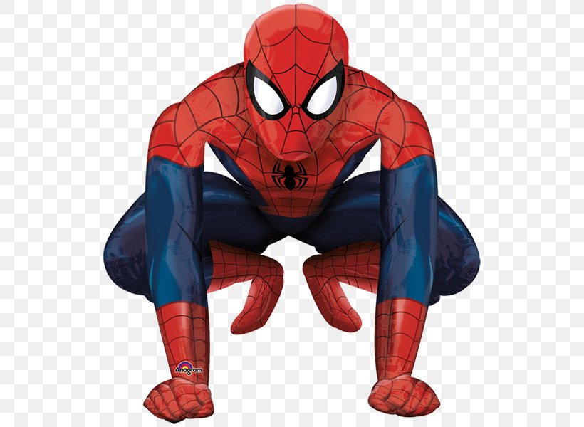 Ultimate Spider-Man Mylar Balloon BoPET, PNG, 600x600px, Spiderman, Action Figure, Airwalker, Amazing Spiderman, Balloon Download Free