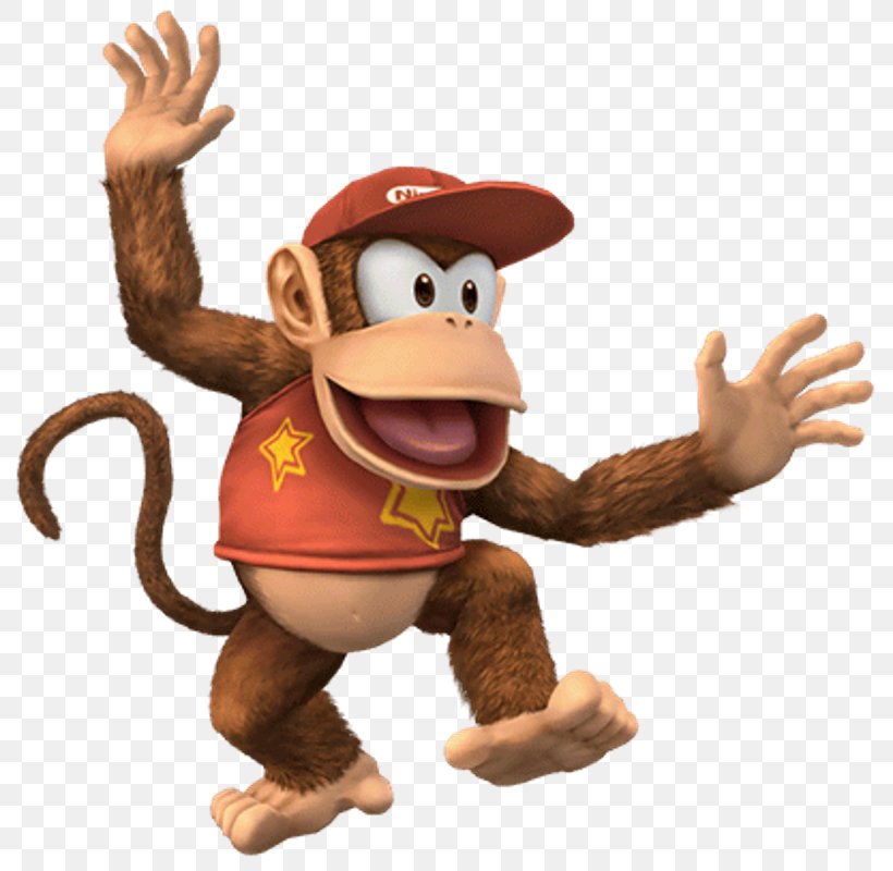 Donkey Kong Country 2: Diddy's Kong Quest Super Smash Bros. Brawl Super Smash Bros. For Nintendo 3DS And Wii U, PNG, 816x800px, Donkey Kong, Animal Figure, Diddy Kong, Donkey Kong Country, Donkey Kong Country Returns Download Free