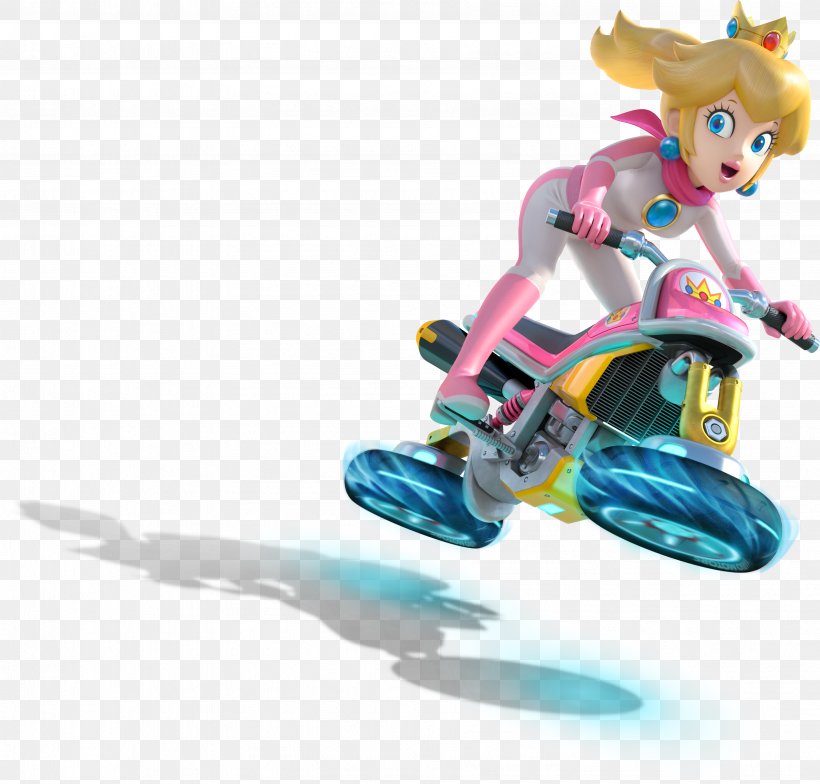 Mario Kart Wii Mario Kart 7 Mario Kart 8 Princess Peach Rosalina, PNG, 3577x3421px, Mario Kart Wii, Action Figure, Fictional Character, Figurine, Luigi Download Free