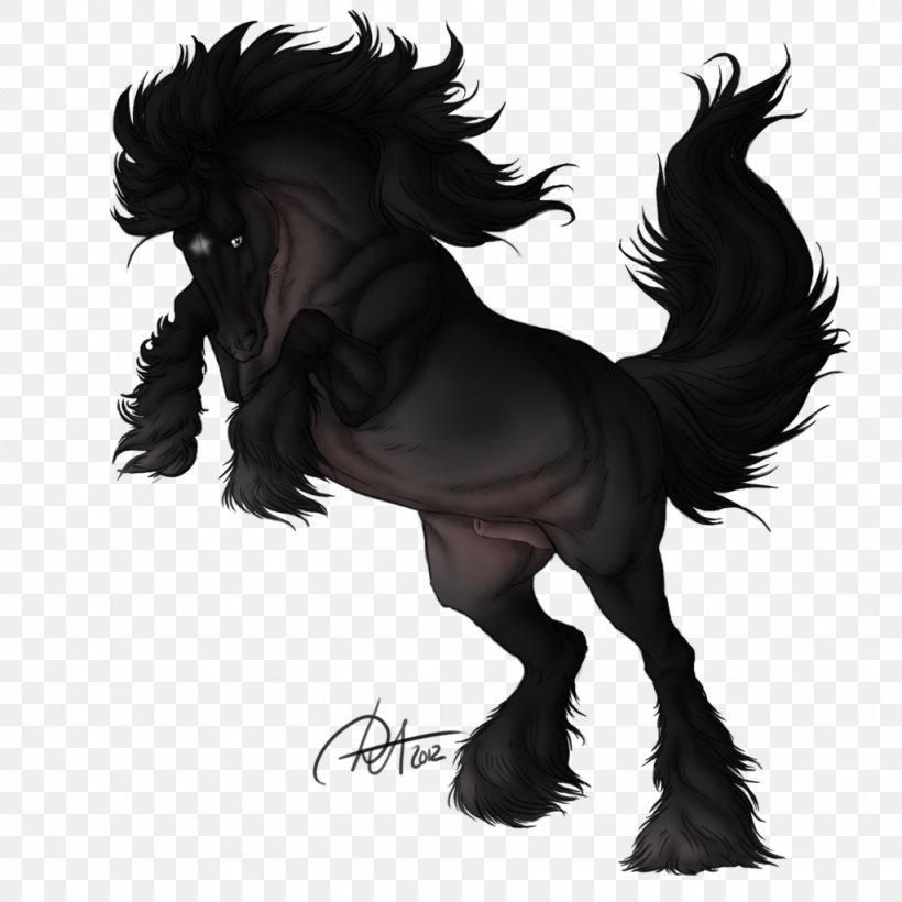 Mustang Mane Stallion Pack Animal Legendary Creature, PNG, 1024x1024px, Mustang, Black And White, Bridle, Canidae, Dog Download Free