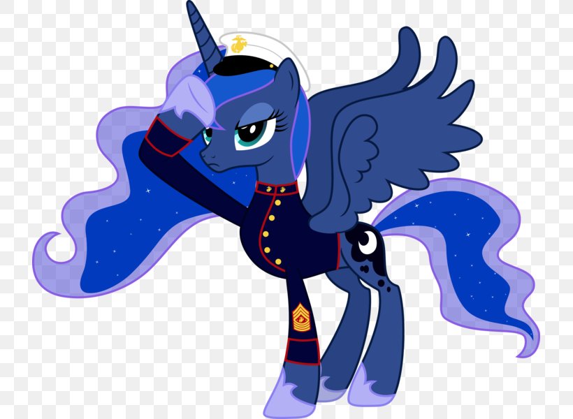 Princess Luna Pony Twilight Sparkle Princess Celestia Rarity, PNG, 727x600px, Princess Luna, Animal Figure, Cartoon, Cobalt Blue, Derpy Hooves Download Free