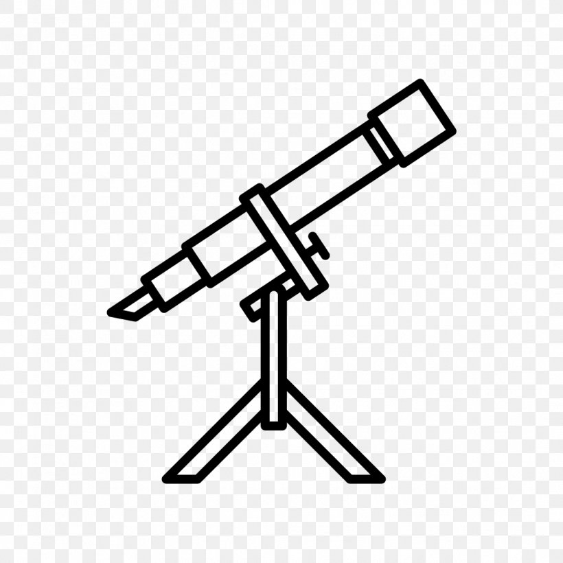 Telescope, PNG, 1067x1067px, Telescope, Area, Black, Black And White, Line Art Download Free