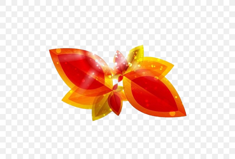 Autumn Leaf Clip Art, PNG, 595x558px, Autumn, Digital Image, Flower, Leaf, Orange Download Free