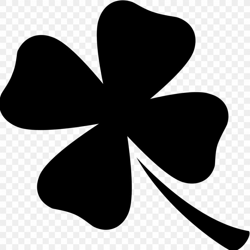 Clover Clip Art, PNG, 1600x1600px, Clover, Black And White, Computer Font, Flower, Flowering Plant Download Free
