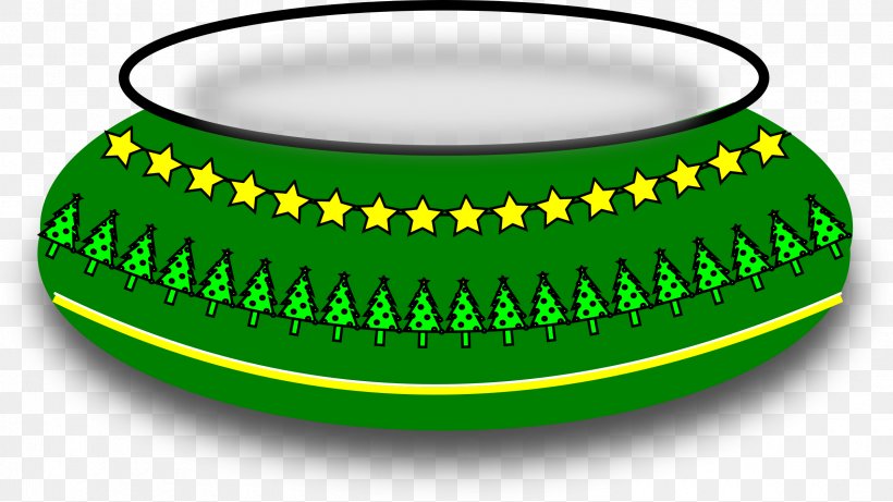 Christmas Bowl Clip Art, PNG, 2400x1350px, Christmas Bowl, Bowl, Christmas, Christmas Decoration, Green Download Free