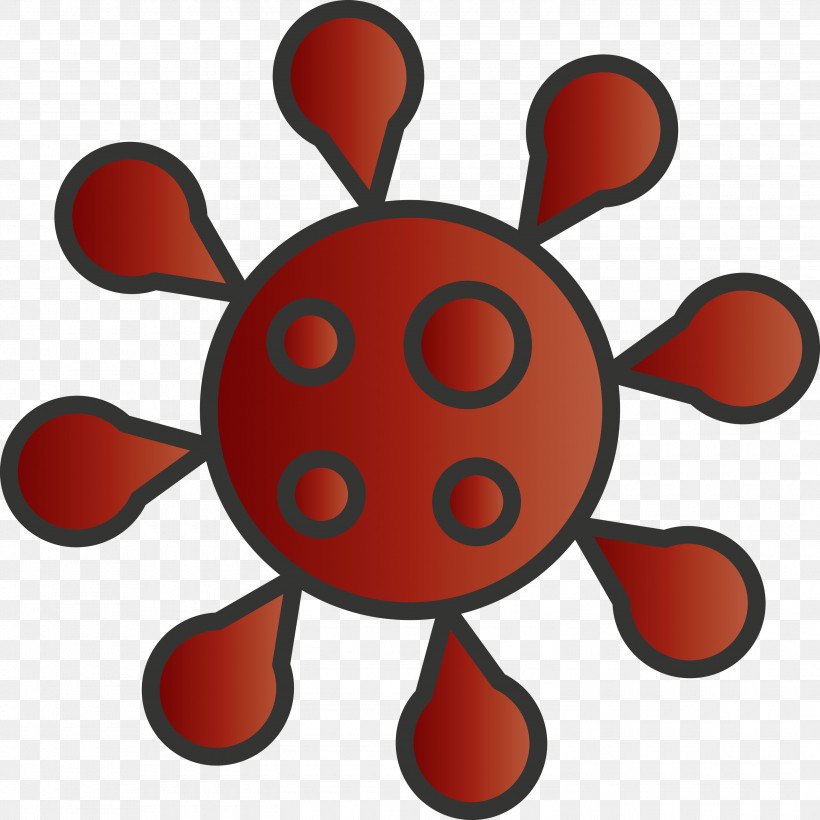 Coronavirus Covid Virus, PNG, 3000x3000px, Coronavirus, Cartoon, Circle, Corona, Covid Download Free