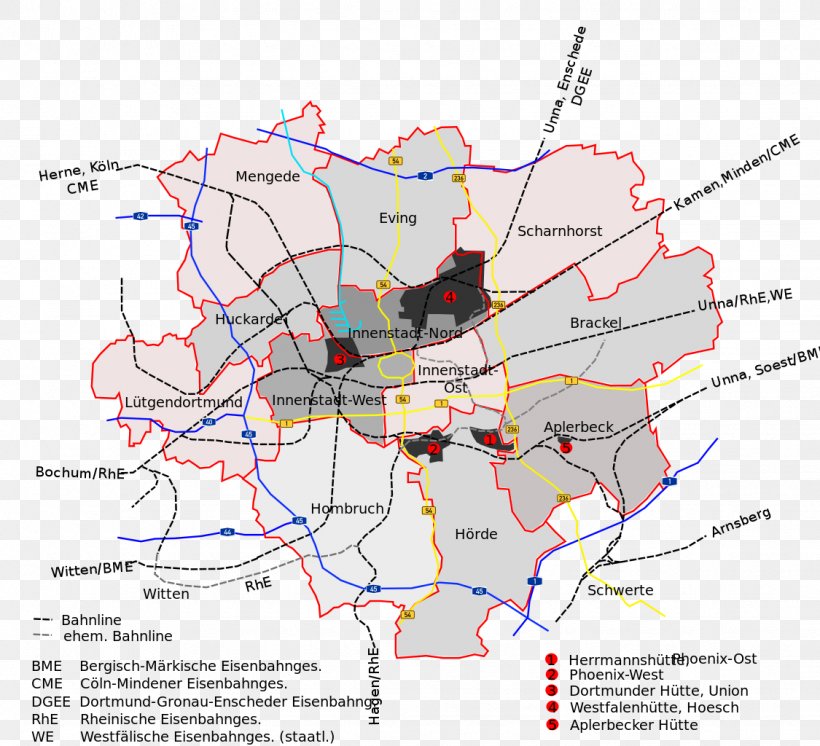 Dortmund Industrial Revolution Free Imperial City Ruhr, PNG, 1125x1024px, Dortmund, Area, City, Free Imperial City, Hansalinn Download Free