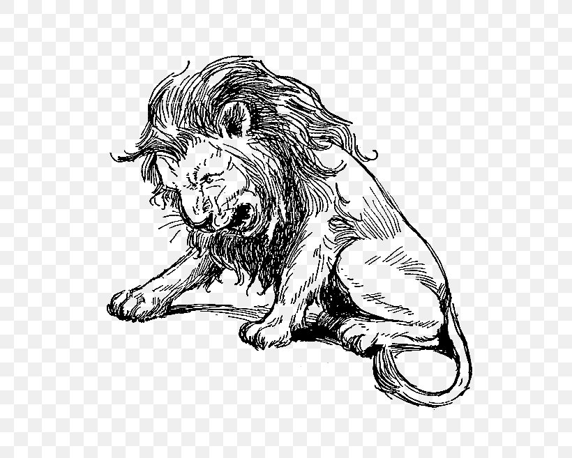 Lion Roar Digital Stamp Sketch, PNG, 664x657px, Lion, Art, Artwork, Big Cats, Black And White Download Free