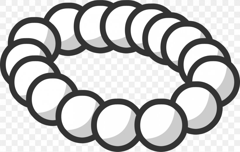 Pearl Necklace Club Penguin Cultured Pearl, PNG, 1660x1055px, Necklace, Akoya Pearl Oyster, Auto Part, Black And White, Body Jewelry Download Free