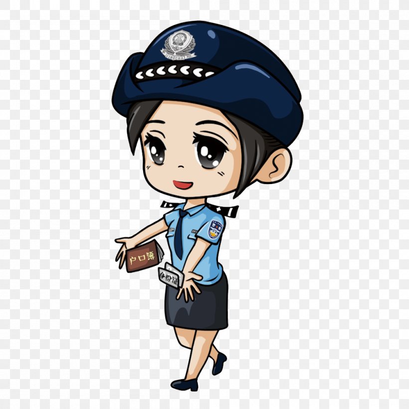 Police Officer Public Security Image People's Police Of The People's Republic Of China, PNG, 1000x1000px, Police, Animation, Art, Cartoon, Chinese Public Security Bureau Download Free