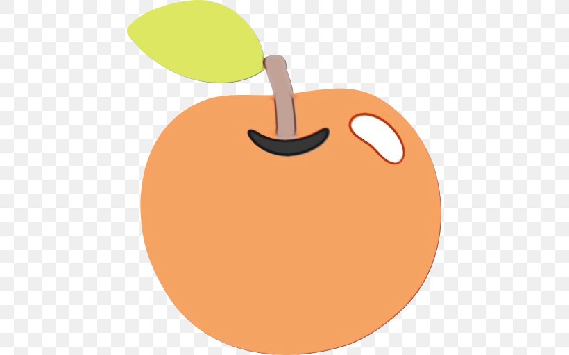Apple Cartoon, PNG, 512x512px, Pumpkin, Apple, Food, Fruit, Orange Download Free