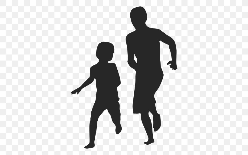 Silhouette, PNG, 512x512px, Silhouette, Arm, Black, Child, Father Download Free