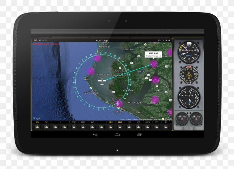 Automotive Navigation System Microsoft Flight Simulator X FlightMap Microsoft Flight Simulator 2004: A Century Of Flight Computer Software, PNG, 1730x1248px, Automotive Navigation System, Android, Computer Software, Display Device, Electronic Device Download Free