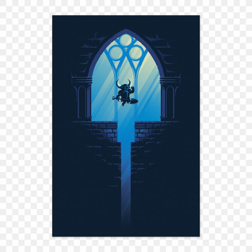Shovel Knight Video Game Poster Printing, PNG, 1024x1024px, Shovel Knight, Book, Electric Blue, Game, Ian Wilding Download Free