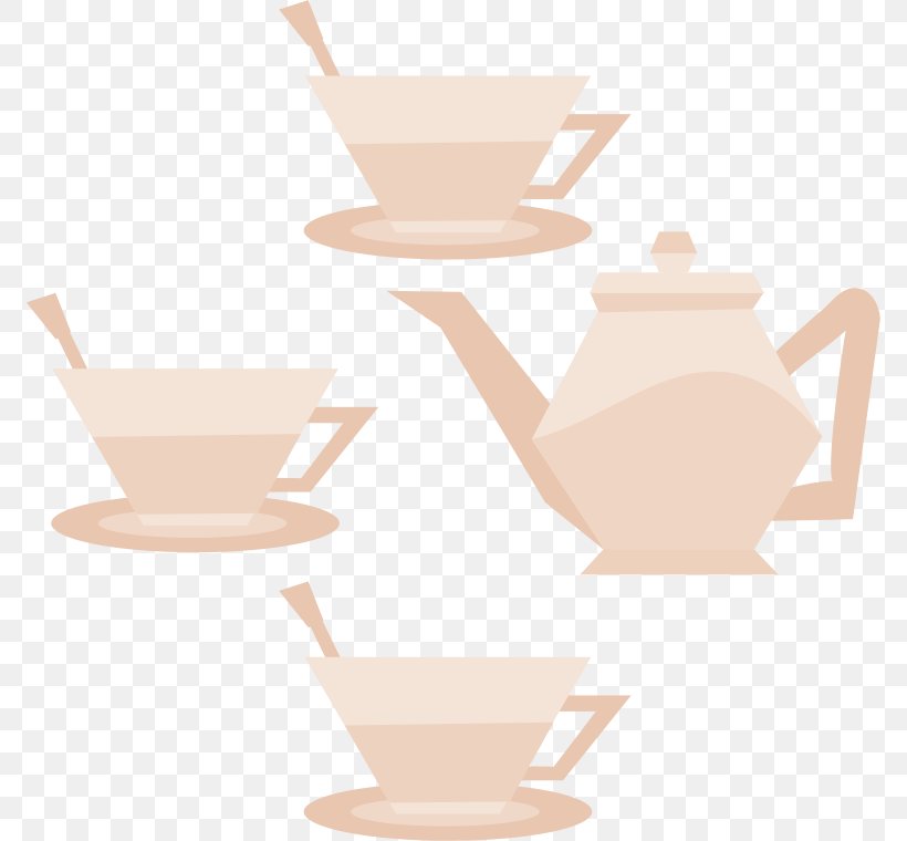 Tea Party Teacup Coffee Clip Art, PNG, 773x760px, Tea, Coffee, Coffee Cup, Cup, Drinkware Download Free