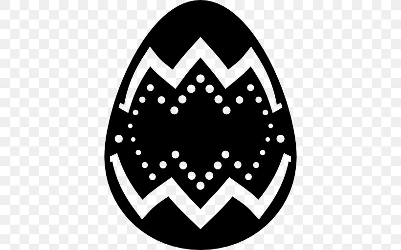 Easter Egg Zigzag Clip Art, PNG, 512x512px, Easter Egg, Black, Black And White, Easter, Egg Download Free