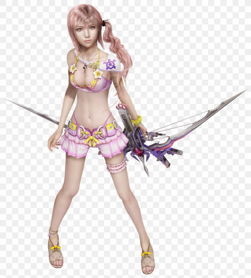 Final Fantasy XIII-2 Lightning Returns: Final Fantasy XIII Dissidia 012 Final Fantasy, PNG, 1000x1109px, Final Fantasy Xiii2, Action Figure, Clothing, Cold Weapon, Costume Download Free