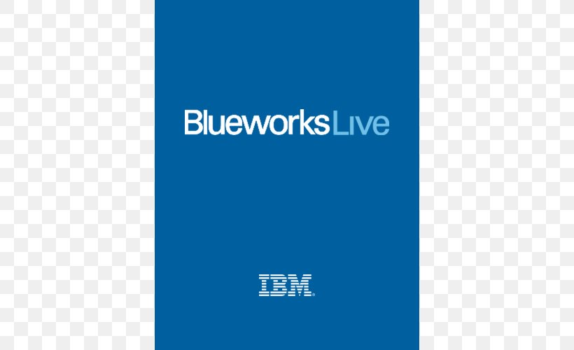 IBM Blueworks Live Logo Brand Computer Software, PNG, 500x500px, Logo, Area, Blue, Brand, Business Process Download Free