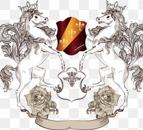 Horse - Lion Heraldry Royalty-free Clip Art PNG