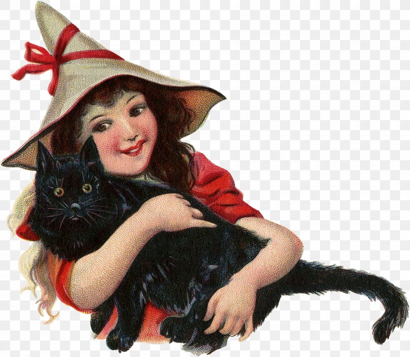 Black Cat Kitten Witch Halloween, PNG, 1800x1566px, Black Cat, Antique, Carnivoran, Cat, Cat Like Mammal Download Free