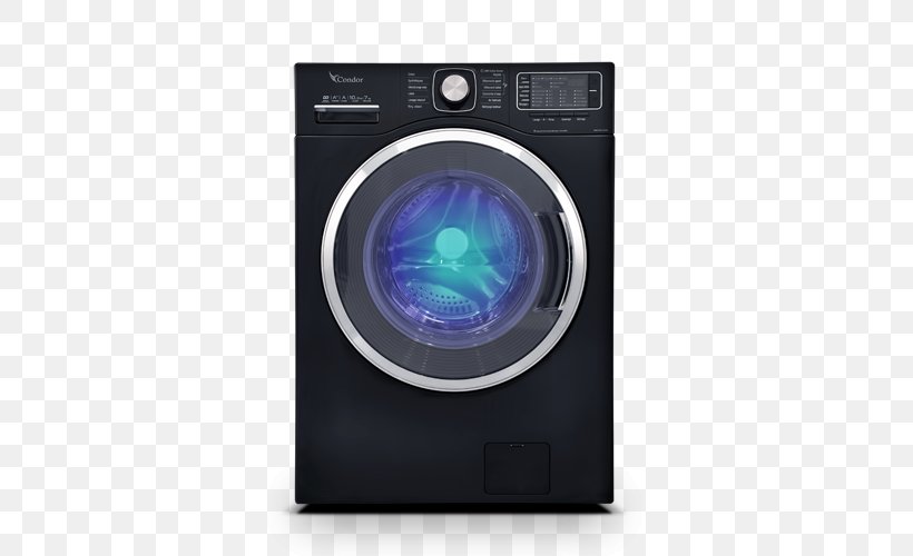 Clothes Dryer Washing Machines Condor Home Appliance, PNG, 500x500px, Clothes Dryer, Algeria, Camera Lens, Condor, Electronics Download Free
