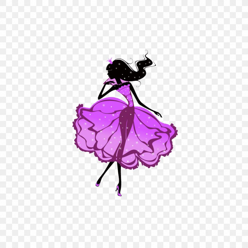 Princess Silhouette Royalty-free Clip Art, PNG, 992x992px, Watercolor, Cartoon, Flower, Frame, Heart Download Free