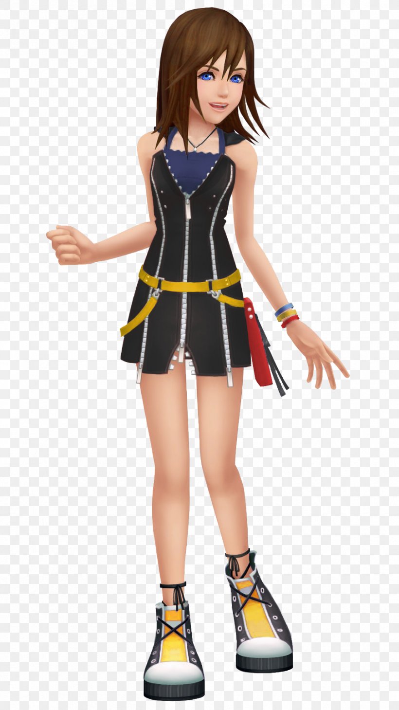 Kingdom Hearts III Kingdom Hearts 3D: Dream Drop Distance Kairi Sora, PNG, 899x1600px, Watercolor, Cartoon, Flower, Frame, Heart Download Free