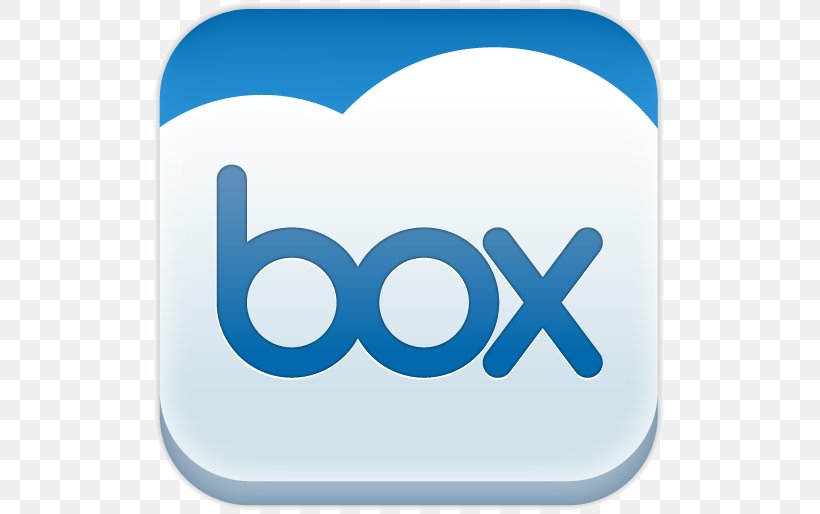 Box Cloud Storage Cloud Computing File Hosting Service Computer Data Storage, PNG, 514x514px, Box, Area, Blue, Brand, Business Download Free