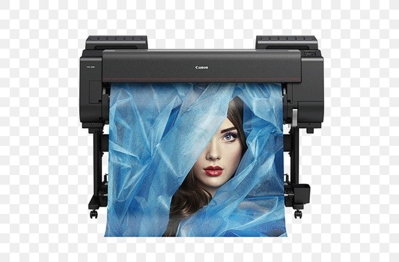 Canon ImagePROGRAF PRO-4000 Wide-format Printer, PNG, 539x539px, Canon Imageprograf Pro4000, Canon, Continuous Ink System, Electronic Device, Electronics Download Free
