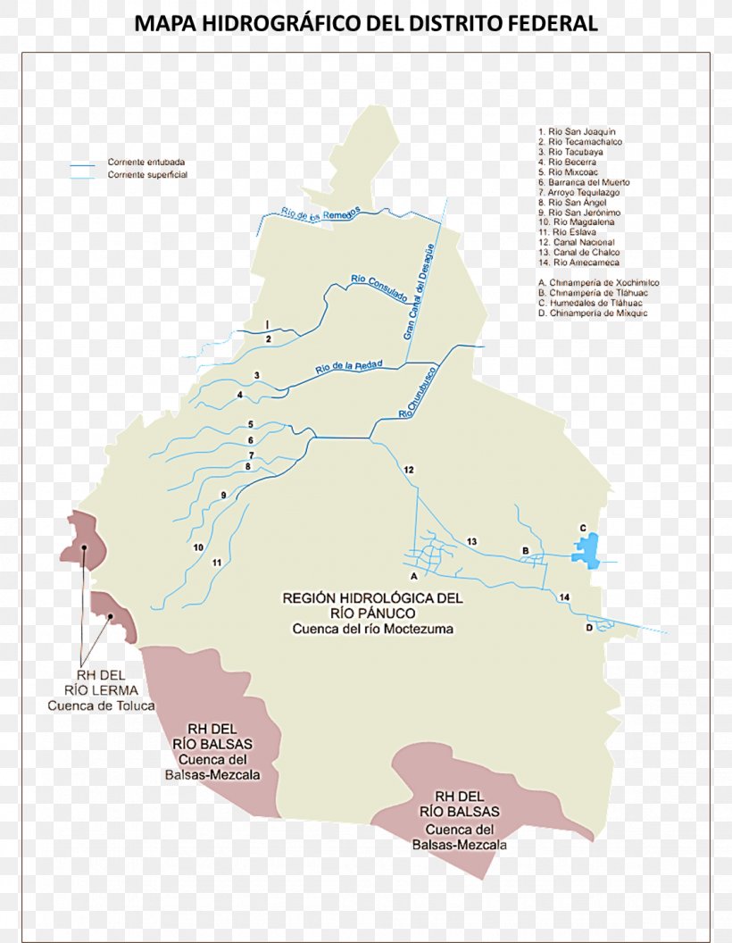 Desierto De Los Leones National Park Map Río Magdalena Location Hydrography, PNG, 1125x1450px, Map, Diagram, Geography, Hydrography, Hydrology Download Free