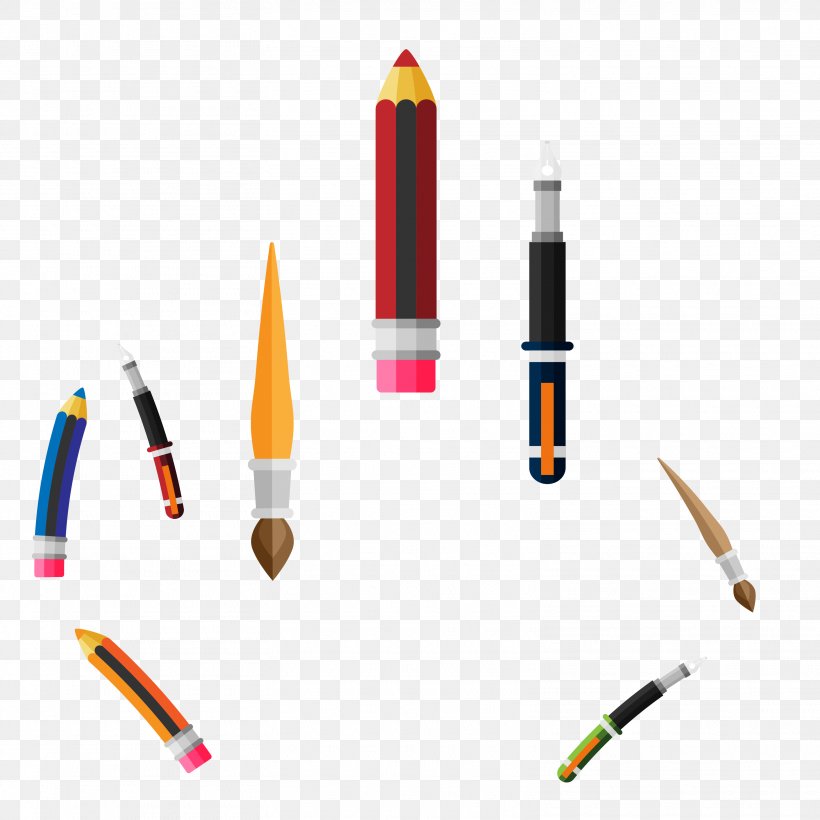 Pen Wallpaper, PNG, 3125x3125px, Pen, Caricature, Cartoon, Highdefinition Television, Office Supplies Download Free