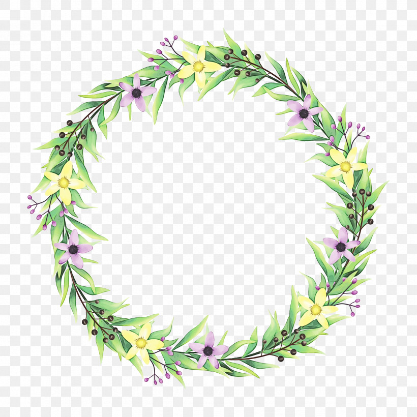 Twig Wreath, PNG, 2364x2364px, Watercolor, Paint, Twig, Wet Ink, Wreath Download Free