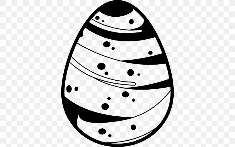 Easter Egg Black And White Clip Art, PNG, 512x512px, Easter Egg, Black And White, Easter, Egg, Egg Decorating Download Free