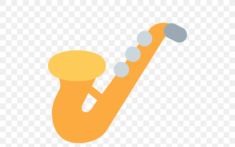 Emojipedia Saxophone Musical Instruments, PNG, 512x512px, Watercolor, Cartoon, Flower, Frame, Heart Download Free