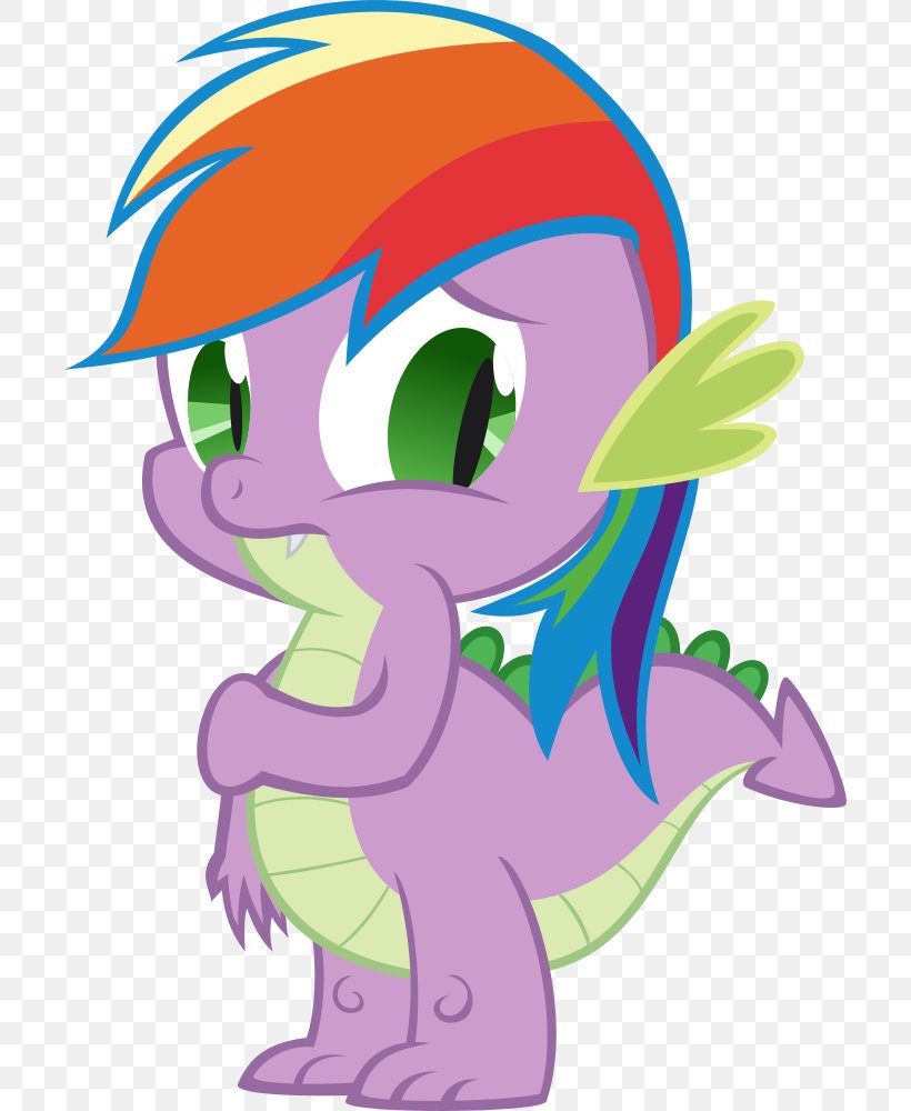 Spike Rainbow Dash Pinkie Pie Twilight Sparkle Pony, PNG, 704x1000px, Watercolor, Cartoon, Flower, Frame, Heart Download Free