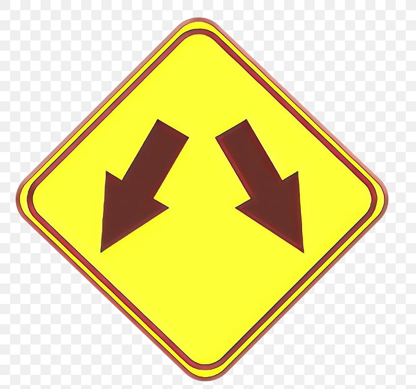 Yellow Sign Signage Traffic Sign Line, PNG, 768x768px, Cartoon, Logo, Sign, Signage, Symbol Download Free