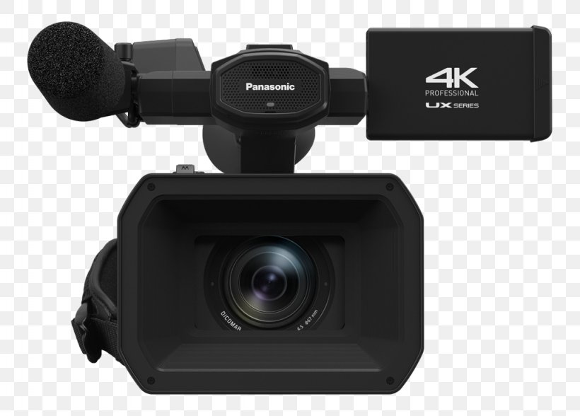 Panasonic Video Cameras 4K Resolution Ultra-high-definition Television, PNG, 1024x735px, 4k Resolution, Panasonic, Audio, Autofocus, Camera Download Free