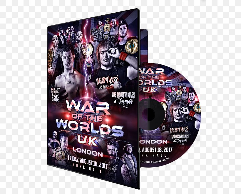 ROH/NJPW War Of The Worlds War Of The Worlds UK Ring Of Honor New Japan Pro-Wrestling Professional Wrestling, PNG, 660x660px, Rohnjpw War Of The Worlds, Adam Cole, Advertising, Christopher Daniels, Dvd Download Free