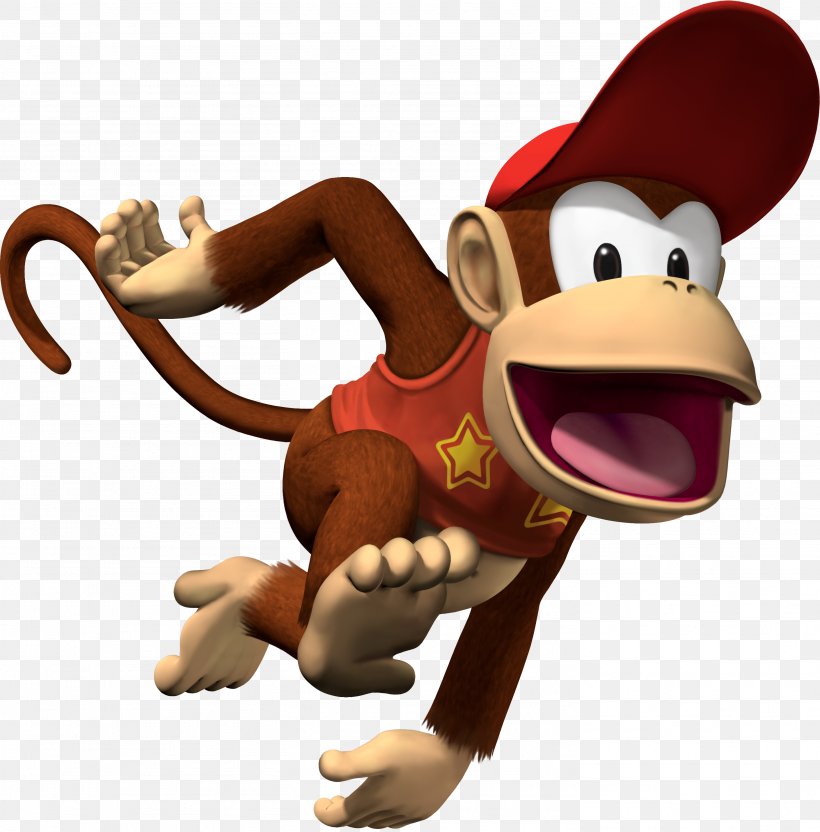 Donkey Kong Country 2: Diddy's Kong Quest Donkey Kong 64 Diddy Kong Racing, PNG, 2922x2966px, Donkey Kong Country, Diddy Kong, Diddy Kong Racing, Donkey Kong, Donkey Kong 64 Download Free