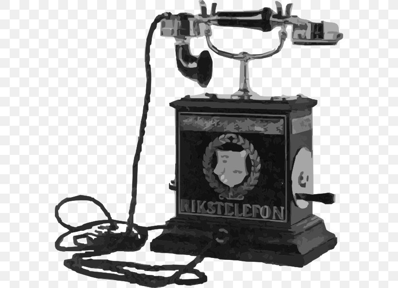History Of The Telephone Mobile Phones Telephone Booth Handset, PNG, 594x595px, History Of The Telephone, Alexander Graham Bell, Black And White, Cordless Telephone, Handset Download Free
