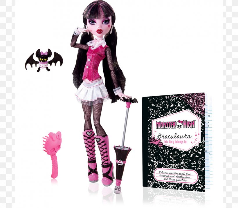 Amazon.com Monster High Draculaura Doll Toy, PNG, 1143x1000px, Amazoncom, Barbie, Doll, Mattel, Monster High Download Free