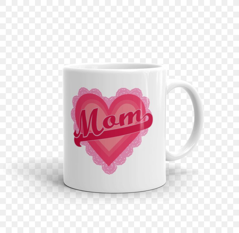 Coffee Cup Mug Pink M, PNG, 800x800px, Coffee Cup, Cup, Drinkware, Heart, Magenta Download Free