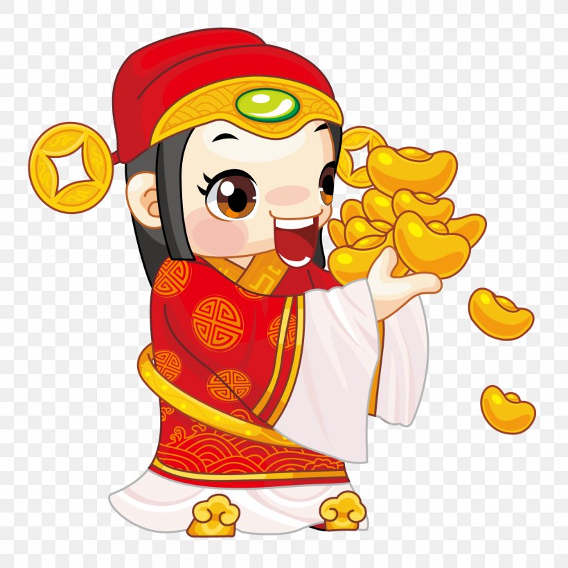 Fat Choy, PNG, 1500x1500px, Fat Choy, Art, Caishen, Cartoon, Chinese New Year Download Free