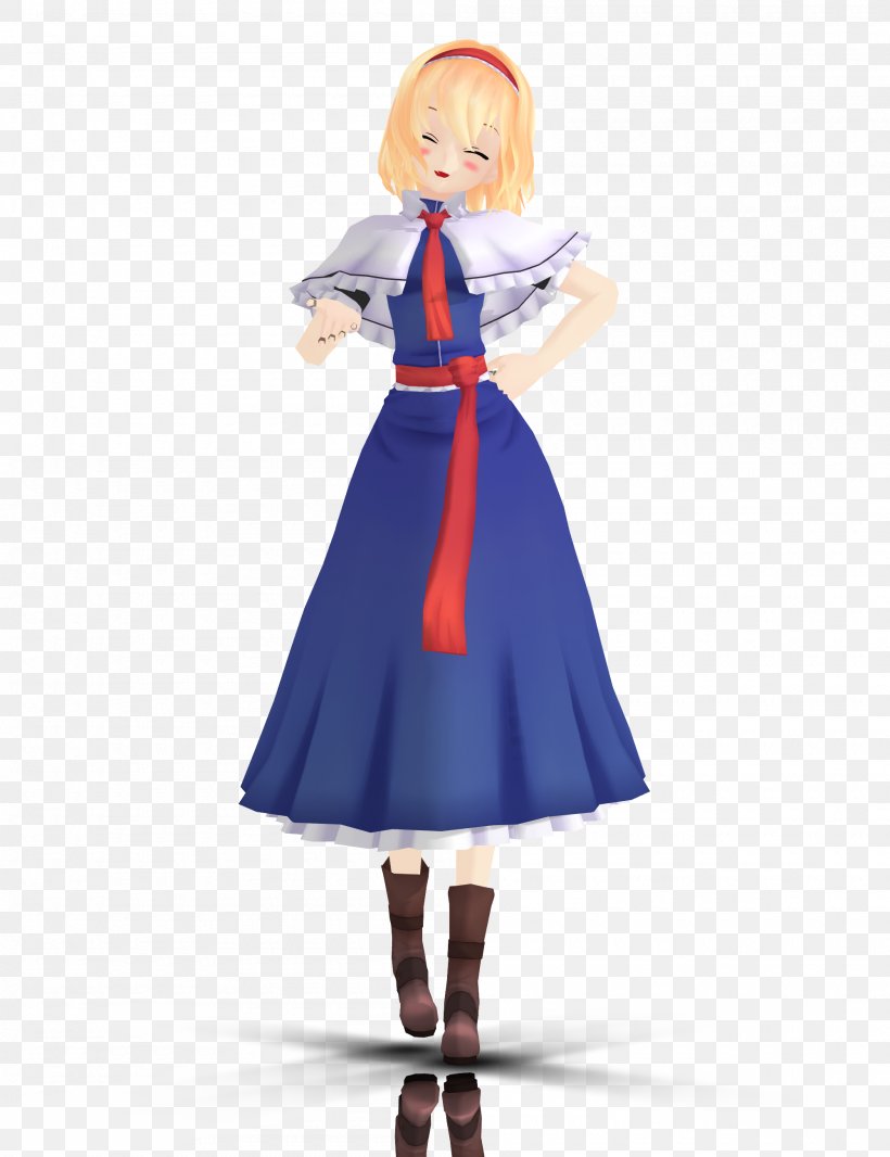 MikuMikuDance Alice Margatroid Touhou Project Rendering, PNG, 2000x2600px, Mikumikudance, Alice Margatroid, Blender, Clothing, Costume Download Free