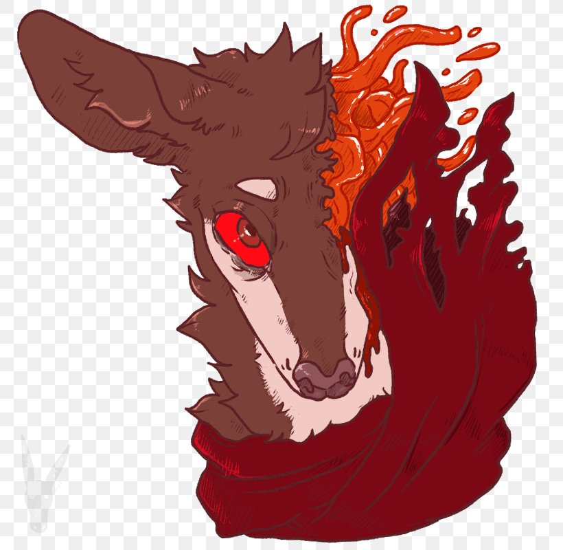 Reindeer Horse Clip Art Demon Illustration, PNG, 800x800px, Reindeer, Antler, Art, Deer, Demon Download Free